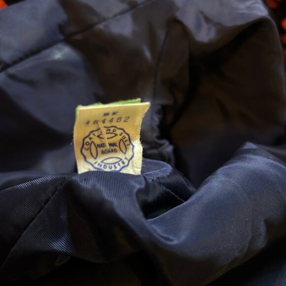 Vtg 60s Abe Schrader Red Blazer Jacket Sz Small Mod Geometric Secretary Career - Picture 2 of 4